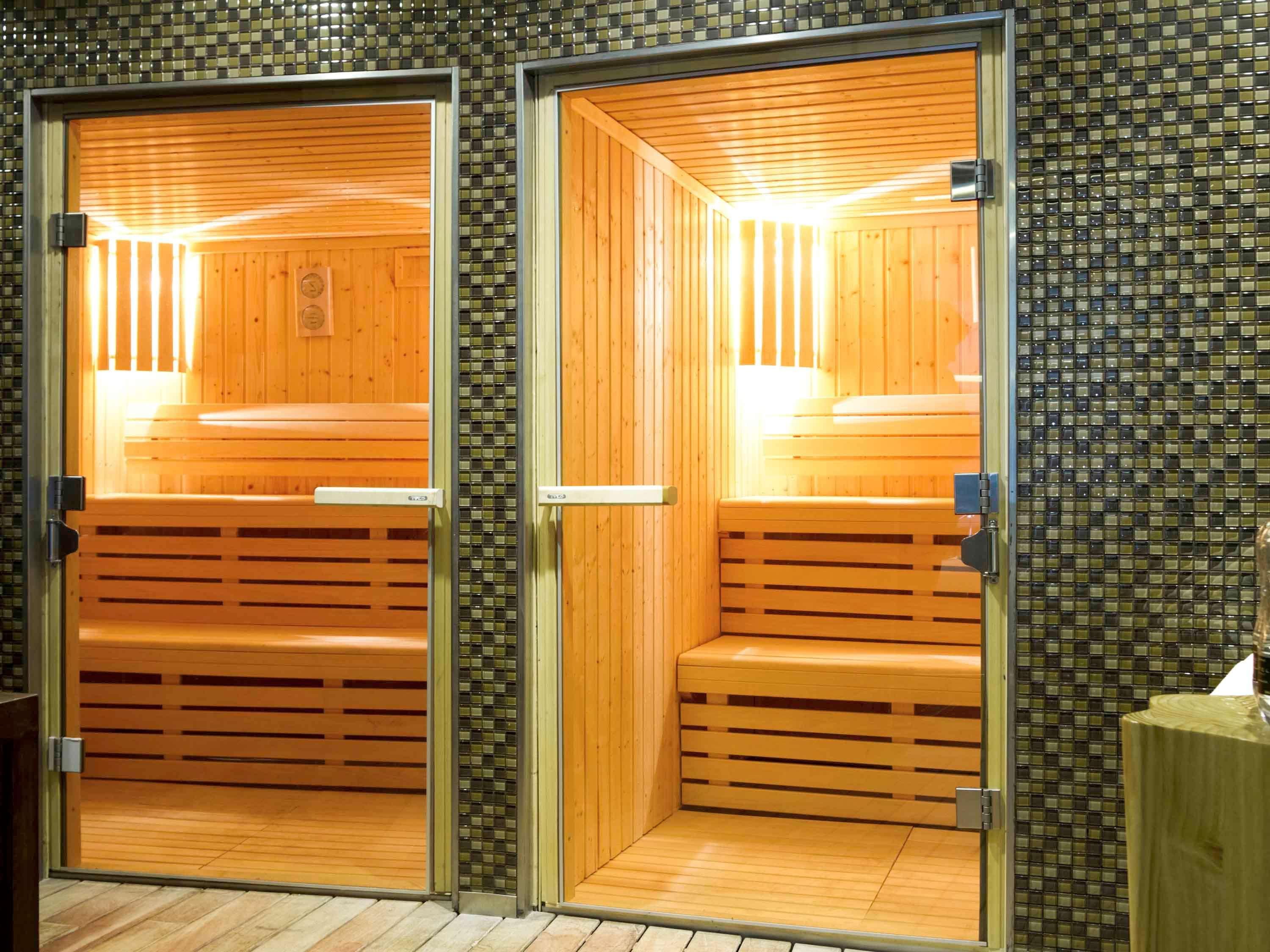 Sofitel Montevideo Casino Carrasco & Spa Exterior foto Sauna