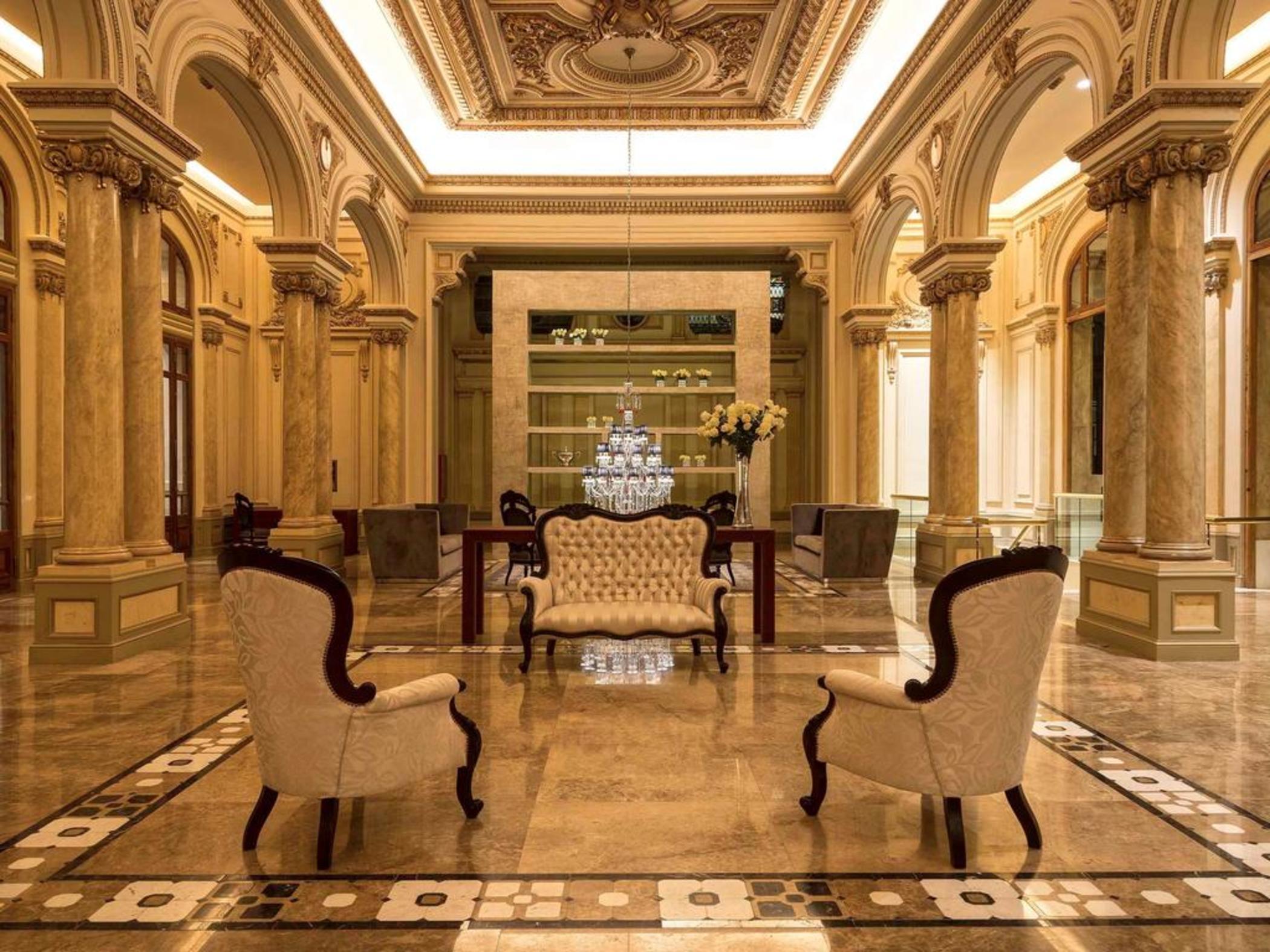 Sofitel Montevideo Casino Carrasco & Spa Exterior foto The lobby of the hotel